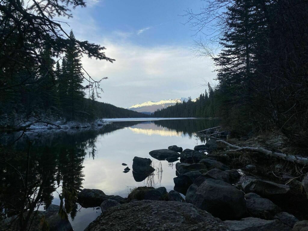 valley of five lakes jasper