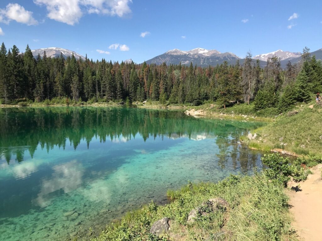 valley of five lakes jasper